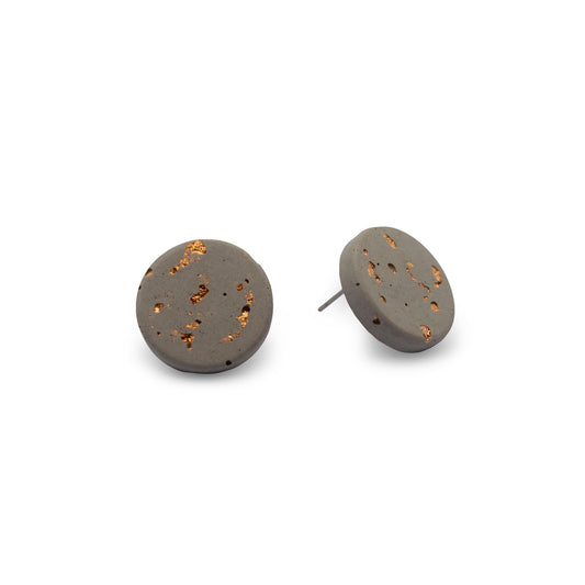 Beton "Copper Glow" earrings